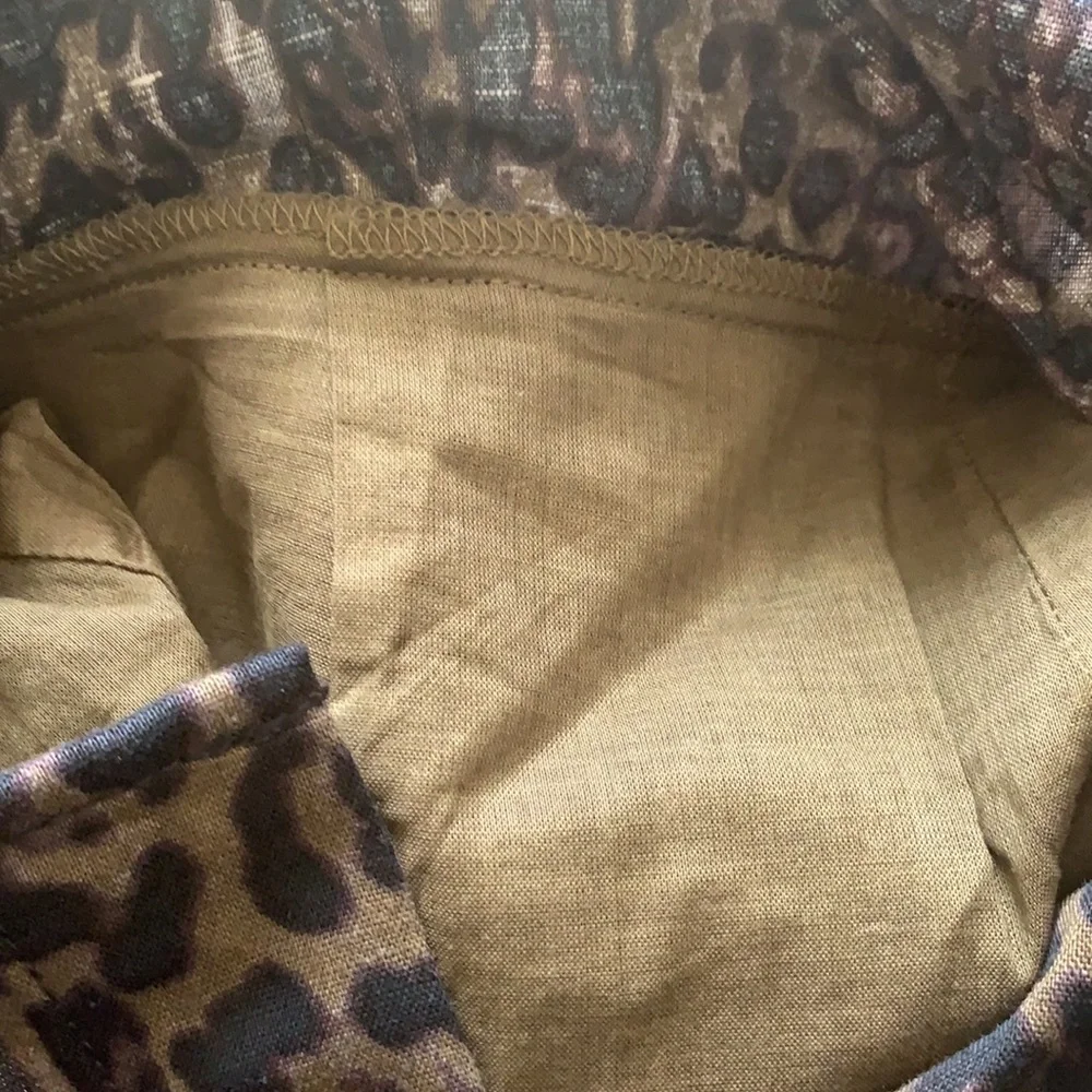 NEW Banana Republic Wide-Leg Jumpsuit in Leopard